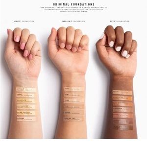 Non-smearing, long-lasting•Oil free - can be used on any skin type.